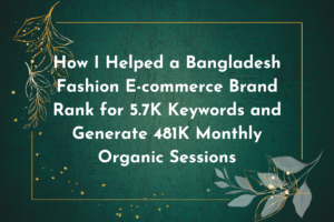 Bangladesh Fashion E-commerce Brand