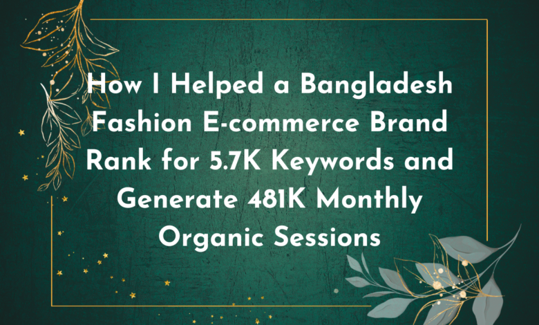 Bangladesh Fashion E-commerce Brand